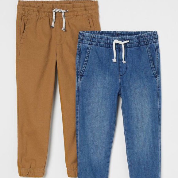H&M Twill Joggers - Picture 1 of 5